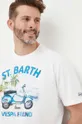 biały MC2 Saint Barth t-shirt bawełniany