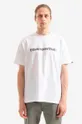 alb thisisneverthat tricou din bumbac T-Logo Tee De bărbați