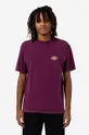 maroon Dickies cotton T-shirt Icon Washed Tee Men’s