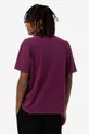 Dickies cotton T-shirt Icon Washed Tee maroon