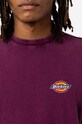 Îmbrăcăminte Dickies tricou din bumbac Icon Washed Tee DK0A4Y1RC95 burgundia