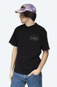 Памучна тениска Aries Temple Ss Tee свободна черен AR60000