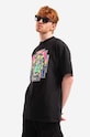 Aries cotton T-shirt Gong Temple SS Tee AR60009 black