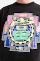 Pamučna majica Aries Gong Temple SS Tee crna AR60009