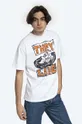 white Aries cotton T-shirt They Live Ss Tee Men’s