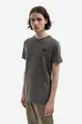 gray The North Face cotton T-shirt S/S Simple Dome Tee Men’s