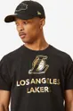 Βαμβακερό μπλουζάκι New Era Metallic Lakers  100% Βαμβάκι