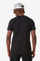 New Era t-shirt bawełniany NBA Chain Stitch Lakers czarny