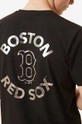 Bombažna kratka majica New Era Boston Red Sox Metallic Print Moški