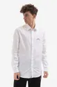 biały A-COLD-WALL* koszula bawełniana Shirt Cotton Twill Męski