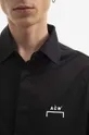 μαύρο Βαμβακερό πουκάμισο A-COLD-WALL* Shirt Cotton Twill