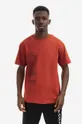 коричневый Хлопковая футболка A-COLD-WALL* Diffusion Graphic T-Shirt Мужской