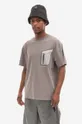 gray A-COLD-WALL* cotton T-shirt Technical Polygon T-shirt Men’s