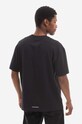 Oblečenie Bavlnené tričko A-COLD-WALL* Technical Polygon T-Shirt ACWMTS089 BLACK ACWMTS089. čierna