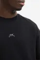 czarny A-COLD-WALL* t-shirt bawełniany Essential T-Shirt