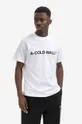 λευκό Βαμβακερό μπλουζάκι A-COLD-WALL* Essential Logo T-shirt Ανδρικά