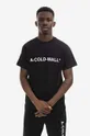 czarny A-COLD-WALL* t-shirt bawełniany Essential Logo T-shirt Męski