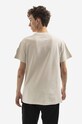 Odzież A-COLD-WALL* t-shirt bawełniany Scan T-shirt ACWMTS074. beżowy