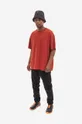 A-COLD-WALL* t-shirt bawełniany Overdye czerwony