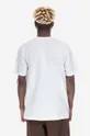 Βαμβακερό μπλουζάκι Carhartt WIP Koszulka carhartt Sweatshirt I026264 WHITE/BLACK  100% Βαμβάκι