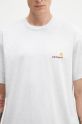 Carhartt WIP t-shirt bawełniany S/S American Script I029956.