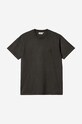 Clothing Carhartt WIP cotton T-shirt S/S Verse Patch T-shirt I030667. gray