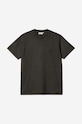 Clothing Carhartt WIP cotton T-shirt S/S Verse Patch T-shirt I030667. gray