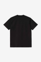 black Carhartt WIP cotton T-shirt S/S University Script T-shirt