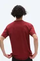 Памучна тениска Vans червен