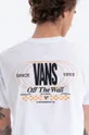 Хлопковая футболка Vans