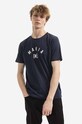 Makia cotton T-shirt regular blue M21200