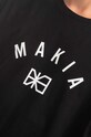 Makia cotton T-shirt black M21200
