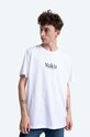 Makia cotton T-shirt Strait Planet friendly white M21226