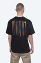 Clothing Makia cotton T-shirt Drip M21304 black
