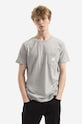 Makia cotton T-shirt regular gray M24041