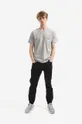 Makia cotton T-shirt light grey