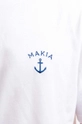 biały Makia t-shirt bawełniany