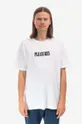white PLEASURES cotton T-shirt Men’s