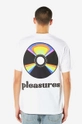 PLEASURES tricou din bumbac Spin alb