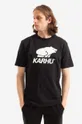 μαύρο Βαμβακερό μπλουζάκι Karhu Basic Logo T-shirt Ανδρικά
