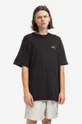 μαύρο Βαμβακερό μπλουζάκι Reebok Classic Smiley SS Tee Ανδρικά