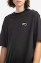 Βαμβακερό μπλουζάκι Reebok Classic Smiley SS Tee μαύρο HI3997