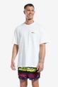 bílá Bavlněné tričko Reebok Classic Smiley SS Tee Pánský