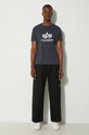 Alpha Industries cotton T-shirt Basic T-Shirt 100501.02 navy AA00