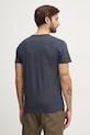Odzież Alpha Industries t-shirt bawełniany Basic T-Shirt 100501.02 granatowy