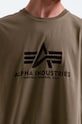 Alpha Industries cotton T-shirt Basic T-Shirt green 100501.11