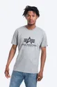 gri Alpha Industries tricou din bumbac Basic T-Shirt De bărbați