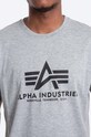 Alpha Industries tricou din bumbac Basic T-Shirt gri 100501.17