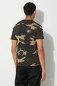 Дрехи Памучна тениска Alpha Industries Basic T-Shirt Camo 100501C.408 зелен