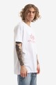 Alpha Industries t-shirt bawełniany Basic 100501NP.475 biały